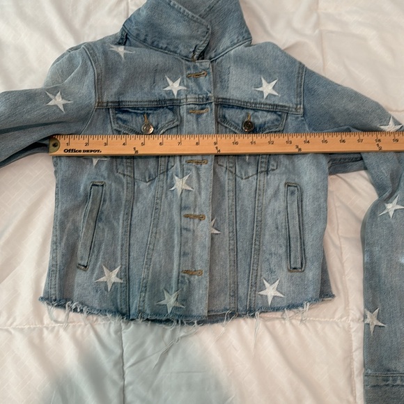 PISTOLA  STAR EMBROIDERY DENIM JACKET - Picture 7 of 9